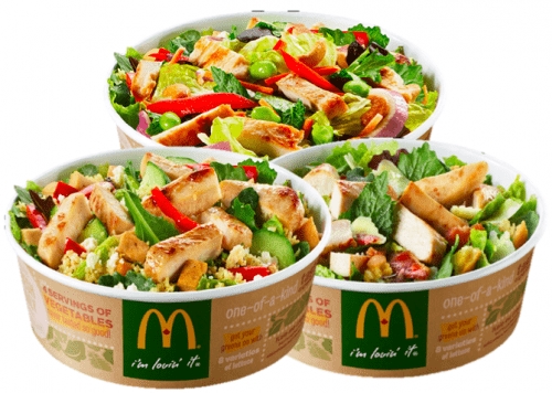 My: Hon 400 nguoi mac benh duong ruot vi an salad McDonald