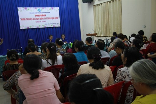 Quận Tân Bình: Tọa đàm 'Nâng cao hiệu quả hoạt động tổ tư vấn cộng đồng'