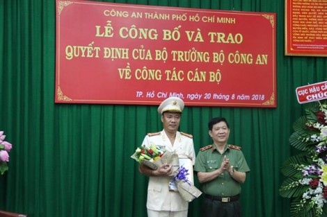 Công an TP HCM có tân phó giám đốc