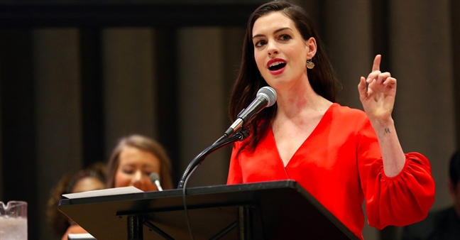 Anne Hathaway: Nga re nu quyen tu trai nghiem lam me