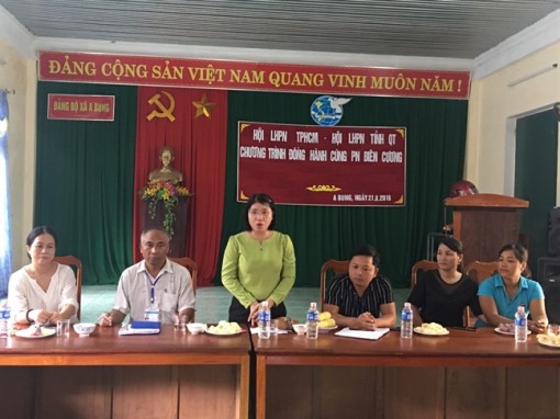 Hội LHPN TP.HCM: Nhiều hoạt động hỗ trợ phụ nữ và trẻ em nghèo tỉnh Quảng Trị