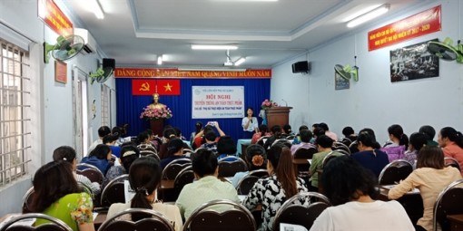 Quận 9: Nói chuyện với hội viên về an toàn thực phẩm