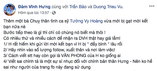 Gia Facebook nghe si, truc loi tien quyen gop Le Binh, Mai Phuong