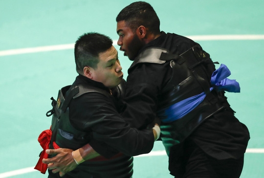 Doan Viet Nam gianh 2 HCV pencak silat tai ASIAD