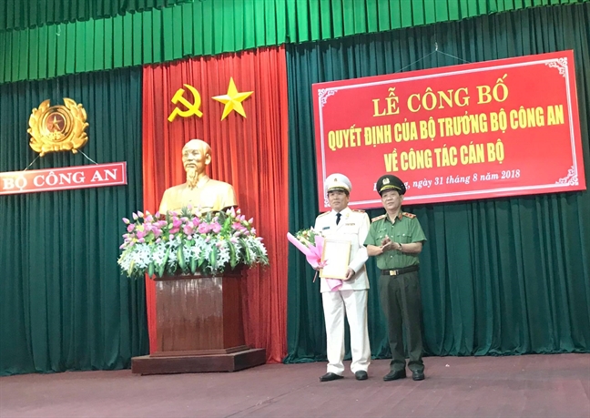 Bo Cong an bo nhiem tan giam doc CATP Da Nang