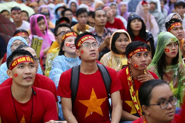 Co dong vien bat khoc khi Olympic Viet Nam danh mat huy chuong dong