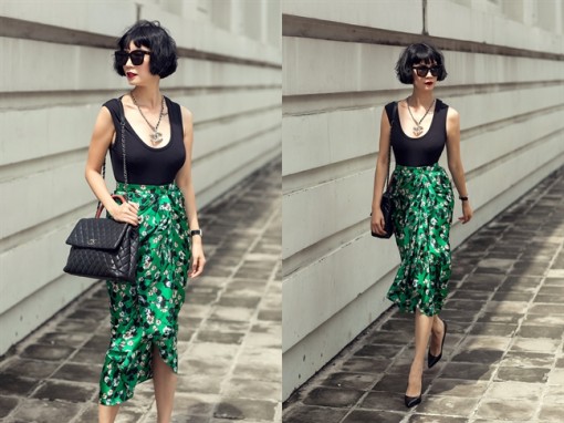 Xuân Lan gợi ý phong cách thanh lịch dạo phố dịp lễ 2/9