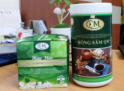 Xử phạt sản phẩm hồng sâm tăng cân dành cho trẻ nhỏ