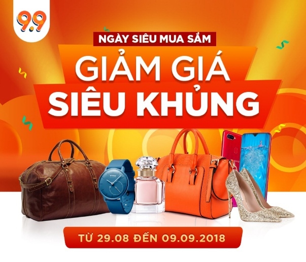 Hon 900 thuong hieu hang dau tham gia vao 9.9 Ngay sieu mua sam cua Shopee