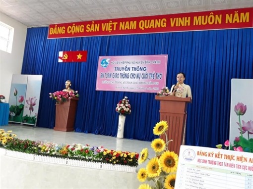Huyện Bình Chánh: Truyền thông về an toàn giao thông cho trẻ em
