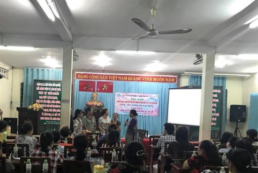 Quận 4: Hội viên cam kết thực hiện chính sách bảo vệ trẻ em