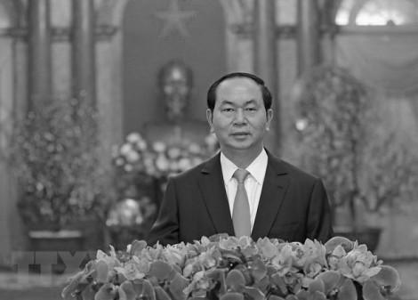 Truyền thông quốc tế tiếc thương Chủ tịch nước Trần Đại Quang
