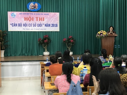Quận Phú Nhuận: Phường 1 đoạt giải nhất hội thi 'Cán bộ Hội Phụ nữ cơ sở giỏi'