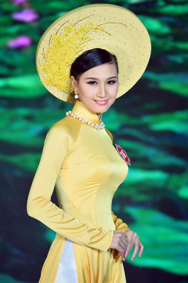 Nguoi co mai toc dep nhat ‘Hoa hau Viet Nam 2014’ xuong toc di tu