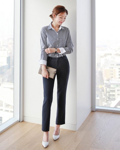 Những mẫu áo công sở đẹp đúng điệu mùa thu
