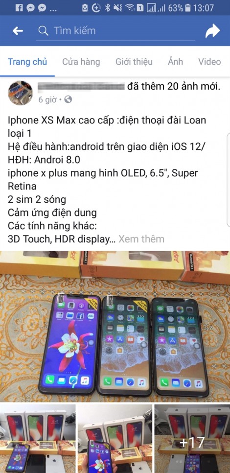 Giật mình với iPhone đời mới giá chỉ 3 triệu đồng