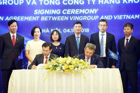 Vietnam Airlines và Vingroup ký thỏa thuận hợp tác
