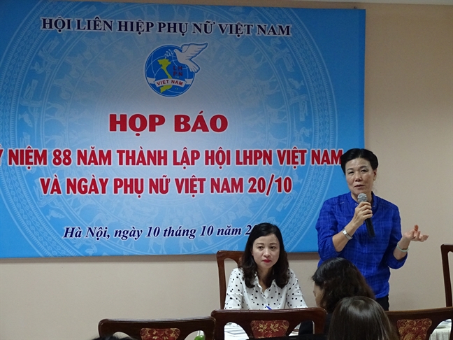 Trao Giai thuong Phu nu Viet Nam cho 15 ca nhan, tap the xuat sac