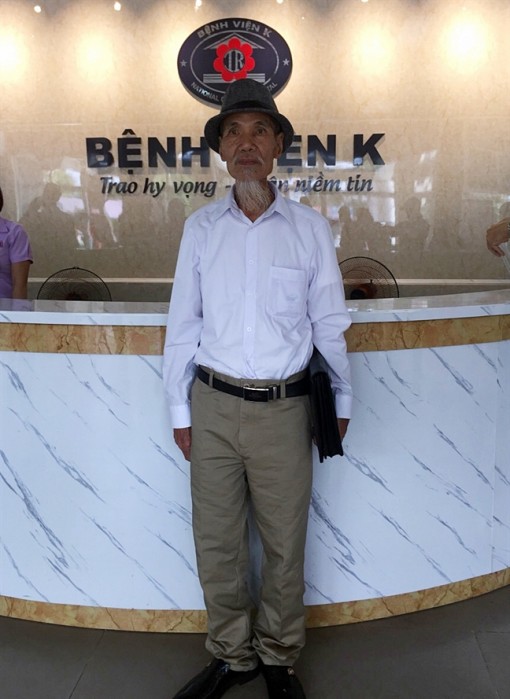 Cụ ông 77 tuổi vẫn sống khỏe dù bị ung thư cách nay 48 năm