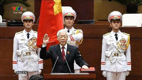 Tổng Bí thư Nguyễn Phú Trọng được bầu giữ chức Chủ tịch nước