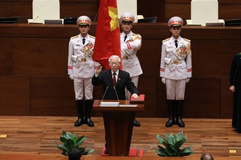 Tân Chủ tịch nước Nguyễn Phú Trọng chia sẻ sau khi nhận nhiệm vụ