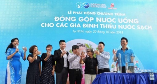 P&G lan tỏa chương trình 'Nước uống sạch cho trẻ em' đến cộng đồng