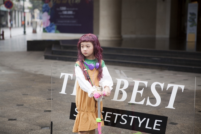 ‘Dac san’ street style tai VIFW: Khi tre con lam lo