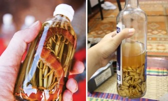Cãi nhau vì con tắc kè, bổ củi