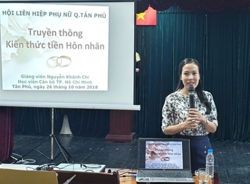 Tân Phú: Tập huấn tiền hôn nhân cho hơn 50 bạn trẻ