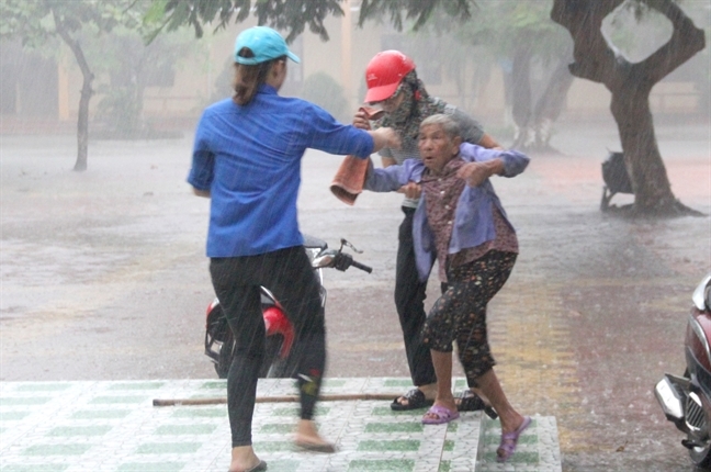 Xuat hien vung ap thap de doa cac tinh Nam Trung bo va Nam bo