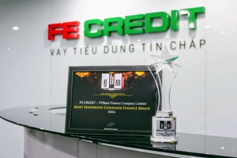 FE CREDIT đạt giải ‘Thương hiệu tài chính tiêu dùng đột phá nhất châu Á năm 2018’ do tạp chí Global Brands đánh giá