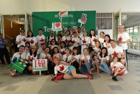 Gần 700 nhân viên và đại lý Manulife Việt Nam tham gia chương trình chạy bộ từ thiện Terry Fox 2018