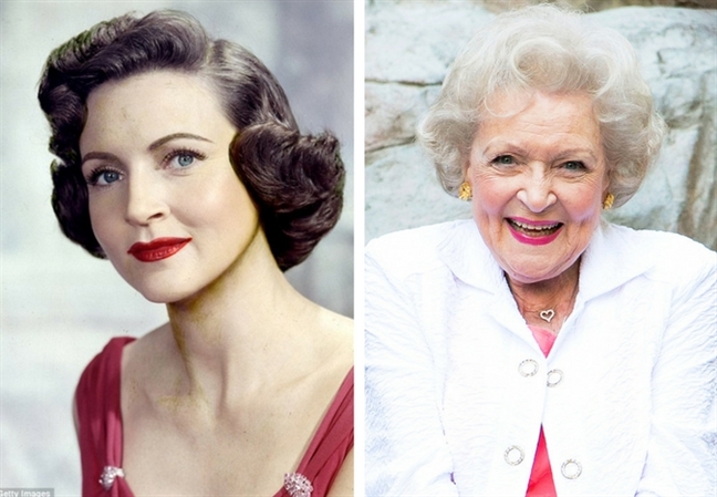 Net hap dan kho cuong cua 'Quy ba de nhat' truyen hinh Betty White o tuoi 96