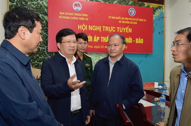 Pho Thu tuong Trinh Dinh Dung: Khong chu quan voi con bao so 9