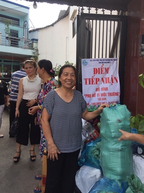 Truyen thong va mo rong du an 'Phan loai rac tai nguon' tren dia ban quan Tan Phu