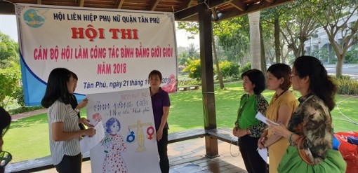 Quận Tân Phú: Hội thi kiến thức về công tác bình đẳng giới