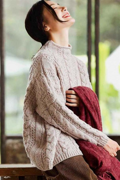 Muôn vàn sắc thái với sweater len