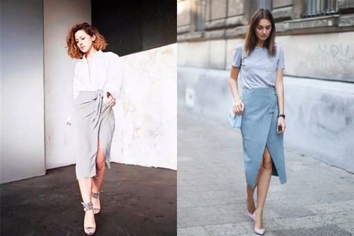 Wrap skirt - món đồ mới nổi nhưng hút chị em tìm kiếm mùa cuối năm