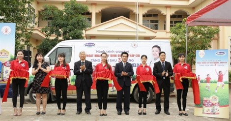 Chính thức khởi động 'Hành trình giúp trẻ thoát nhanh suy dinh dưỡng, thấp còi, tăng cân sau 3 tháng'