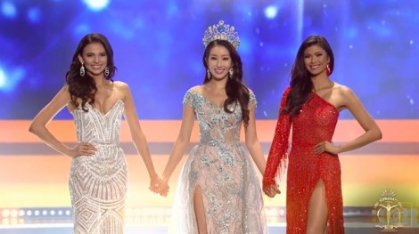 Minh Tú dừng chân top 10, đại diện Puerto Rico đăng quang 'Hoa hậu Siêu quốc gia 2018'