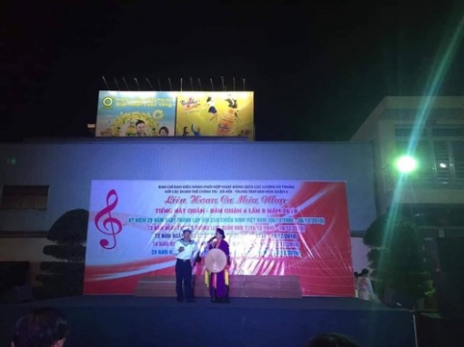 Hội Phụ nữ đoạt nhiều giải thưởng tại Liên hoan Ca múa nhạc 'Tiếng hát Quân - Dân quận 6'
