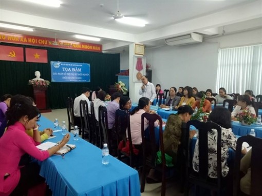 Huyện Bình Chánh: Bàn giải pháp hỗ trợ phụ nữ khởi nghiệp