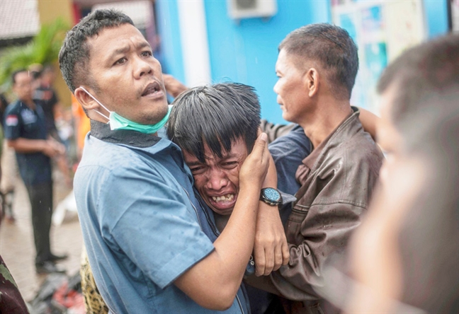 Indonesia: Canh bao song than tiep dien sau tham hoa