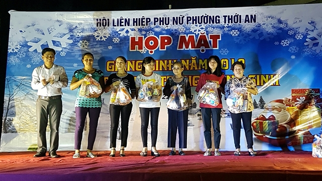 Quan 12: Nhieu hoat dong mung Giang sinh