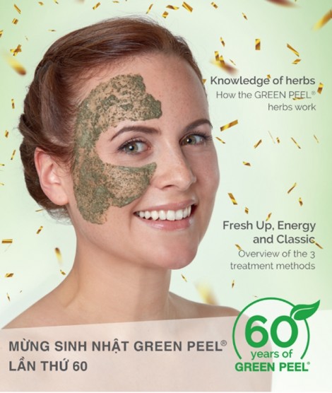 GREEN PEEL® ‘thay da’ 100% thảo mộc