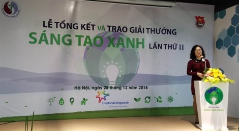 Lễ chung kết và trao giải thưởng sáng tạo xanh lần thứ 2