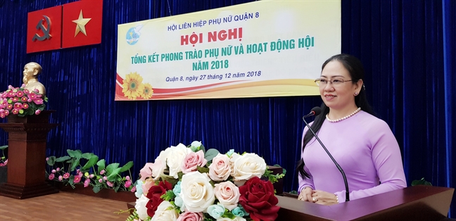 Quan 8: Nhieu hoat dong ho tro phu nu phat trien kinh te