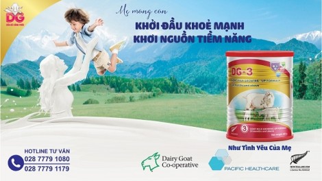 DG – Thương hiệu sữa dê công thức nhập khẩu nguyên lon, chính ngạch tại thị trường Việt Nam