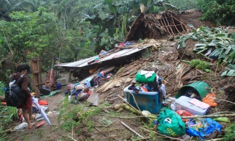 Philippines: 68 người thiệt mạng do mưa lũ từ áp thấp nhiệt đới Usman