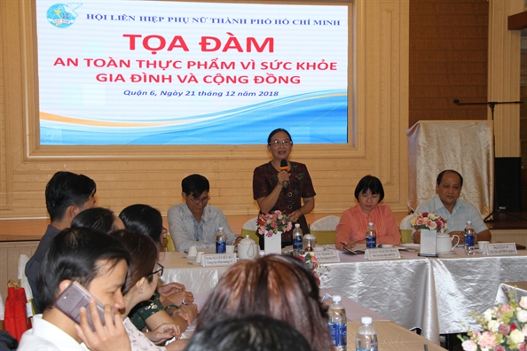 Nhieu no luc dua thuc pham an toan den tay hoi vien